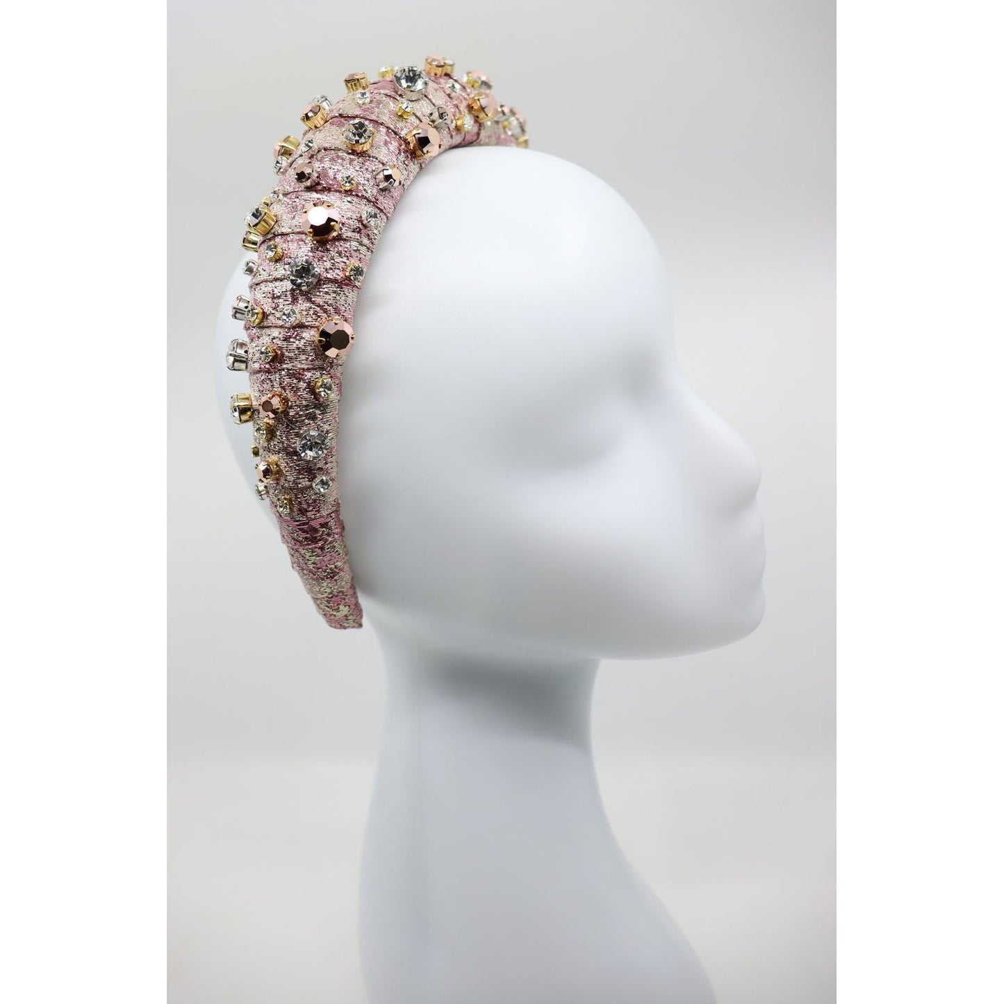 High Headband Abby with Swarovski and Preciosa Crystals