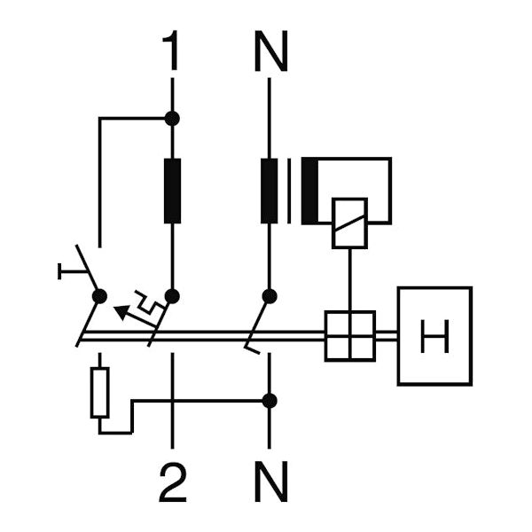 VIKAVIRTAJOHDONSUOJAKATK EATON PKNM-16/1N/C/003-A, 16A C 30mA