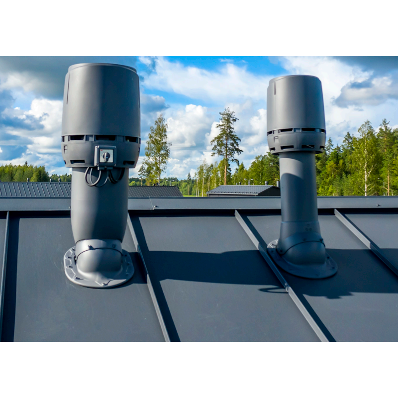 RADON HUIPPUIMURI VILPE FLOW ECO110P/700 MUSTA