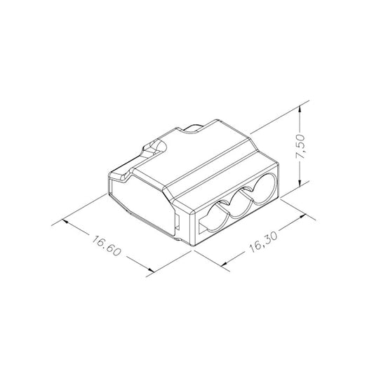 RASIALIITIN OPAL 980 3-N PUSSI PUNAINEN (25 KPL)