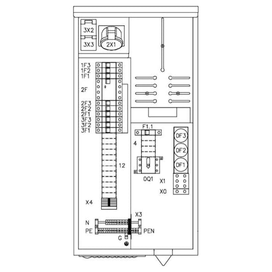 MITTAUSKESKUS NÄPSÄ SMART 1M5T09UR-L8 1T 50A IP34 FE