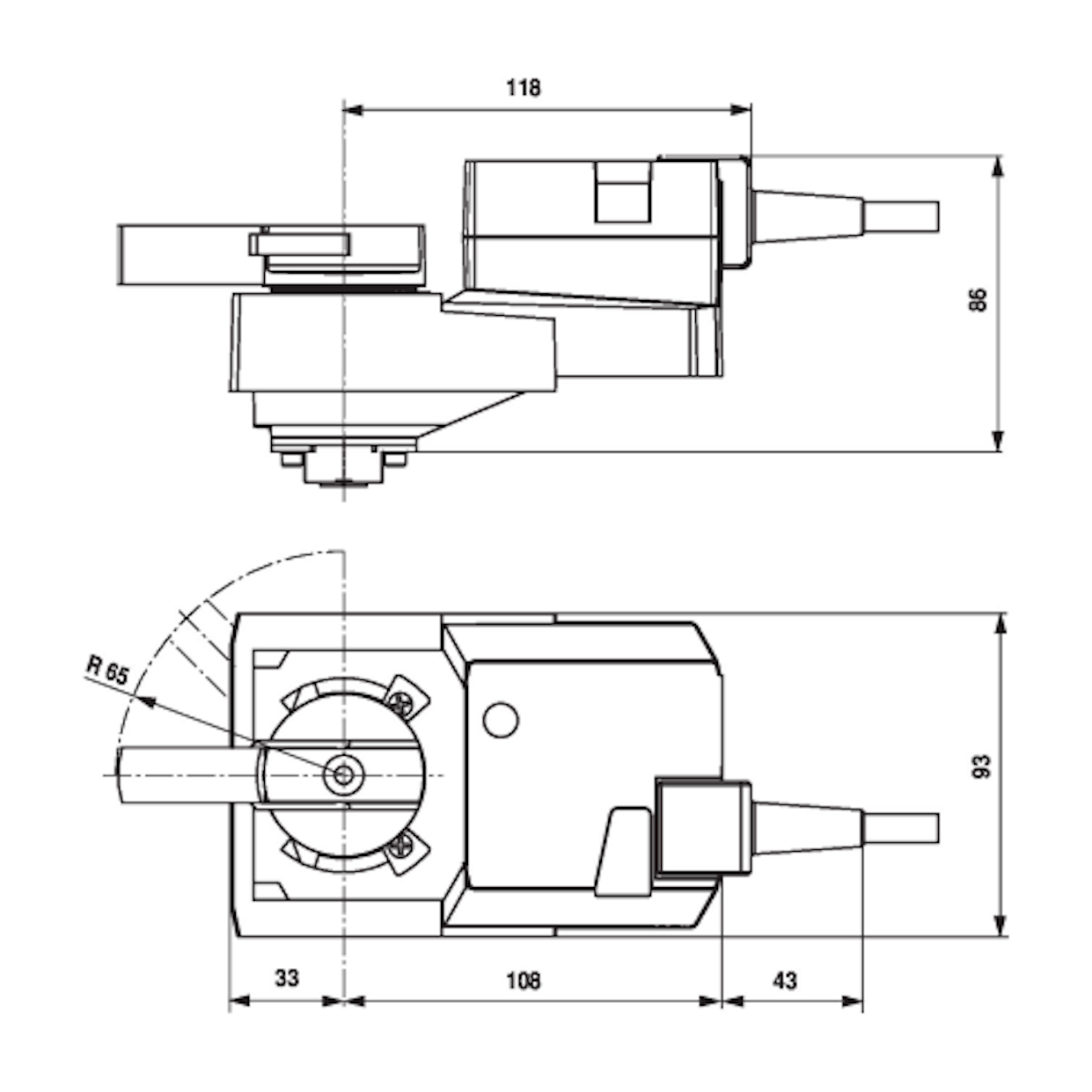 VENTTIILI TOIMILAITE BELIMO 20 Nm 230Vac, 3-PISTE/A-K, 90s