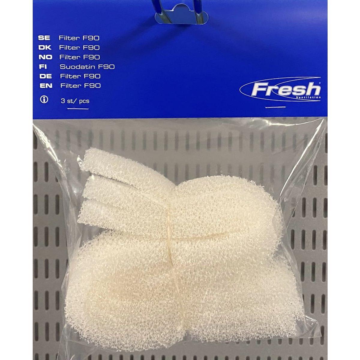 VAKIOSUODATIN FRESH F90, 2OPPI 3KPL