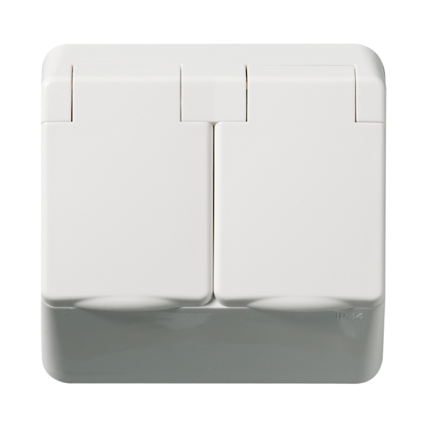 Pistorasia Schneider Electric 2-osainen uppo-asennettava /16A/IP44 UPJ 1X VA Exxact