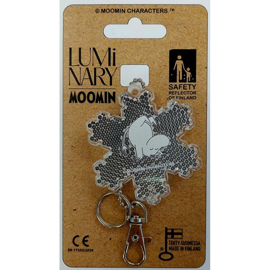 Heijastin Muumi Muumipeikko lumihiutale (kirkas)