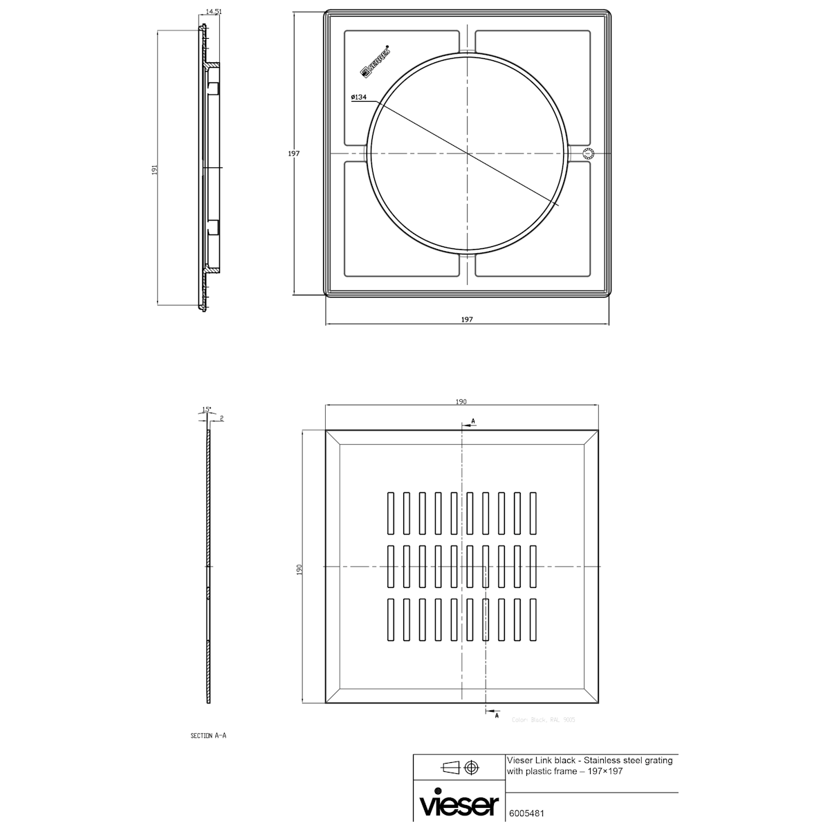 NELIÖKANSI VIESER 197x197 LINK MUSTA