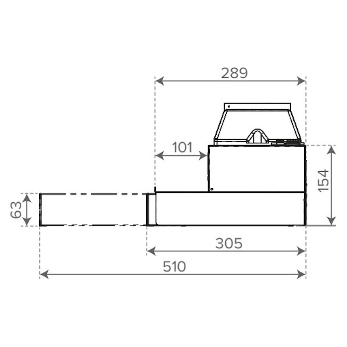 SÄÄDINKUPU VALLOX DELICO PTD EC 600 VALKOINEN