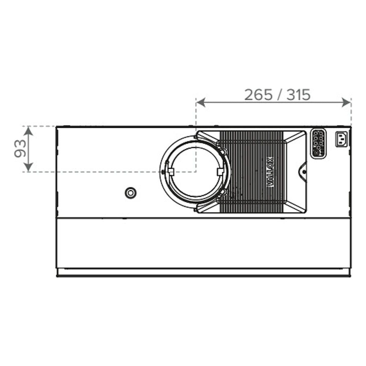 SÄÄDINKUPU VALLOX DELICO PTD EC 600 VALKOINEN