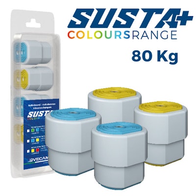 JOUSIVÄRINÄNVAIMENNIN VECAMCO SUSTA+ KOTELOITU 80KG