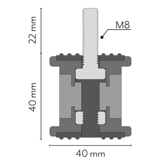 VÄRINÄNVAIMENNIN VECAMCO TACCO 200KG
