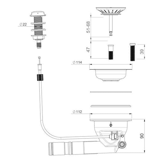 KORIPOHJAVENTTIILI PREVEX KAUKOSÄÄDÖLLÄ