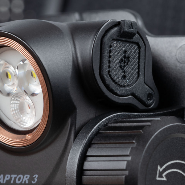 OTSAVALAISIN FENIX HM75 SUPERRAPTOR 3 1600LM LADATTAVA