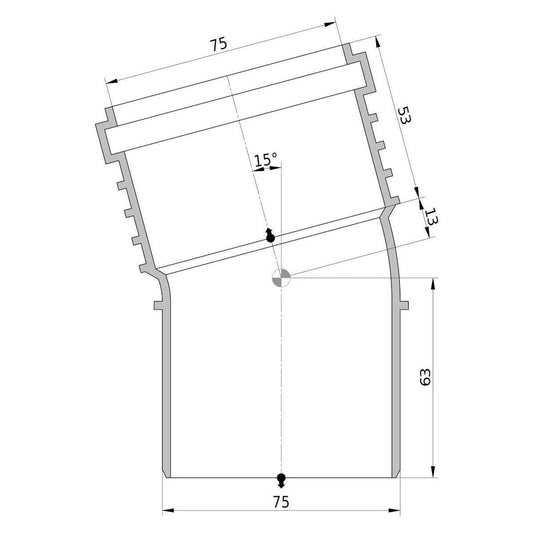 KULMAYHDE DB SITECH+ 75X15 PP