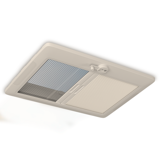 Dometic Midi Heki FL valkoinen, 700 x 500 mm, suljettu ilmanvaihto