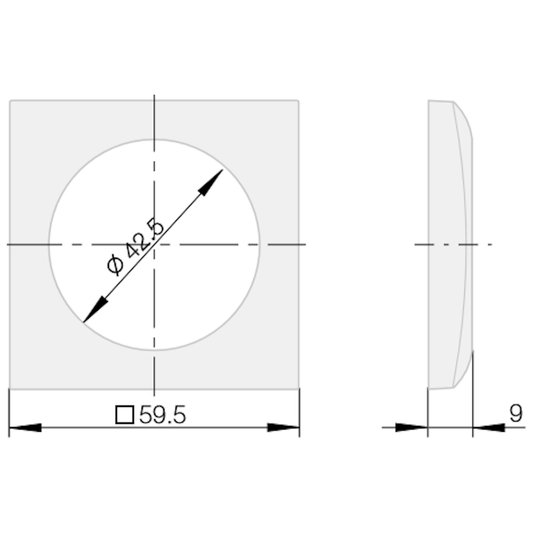 Berker peitekehys 1-osainen kromi kiiltävä