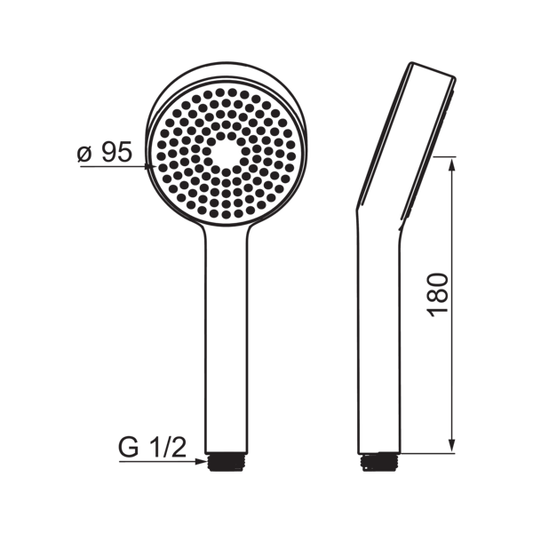 KÄSISUIHKU ORAS 254020 APOLLO 95 mm