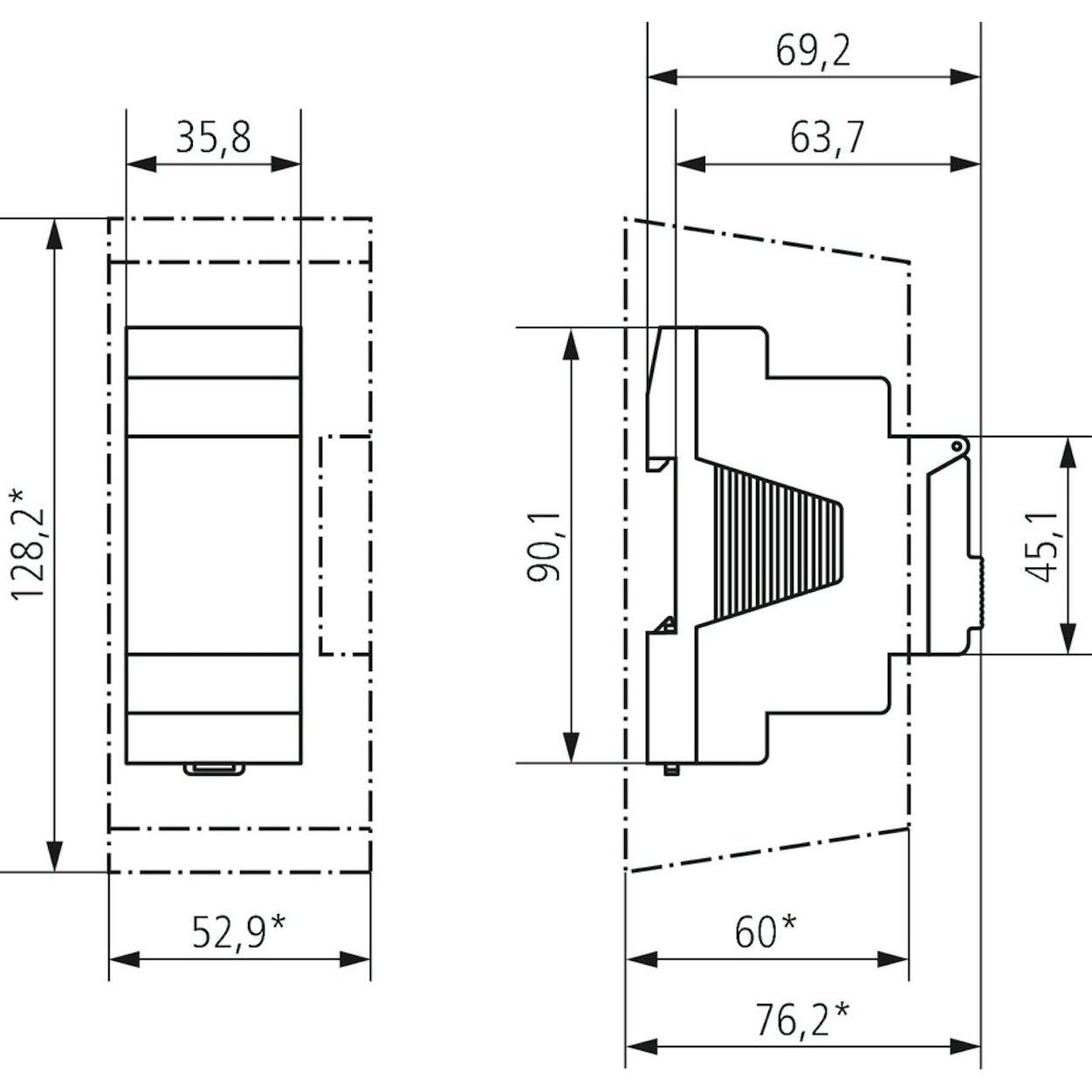 KELLOKYTKIN DIGIT. THEBEN TR 611 TOP3 vko ohj. 1-kan 16A