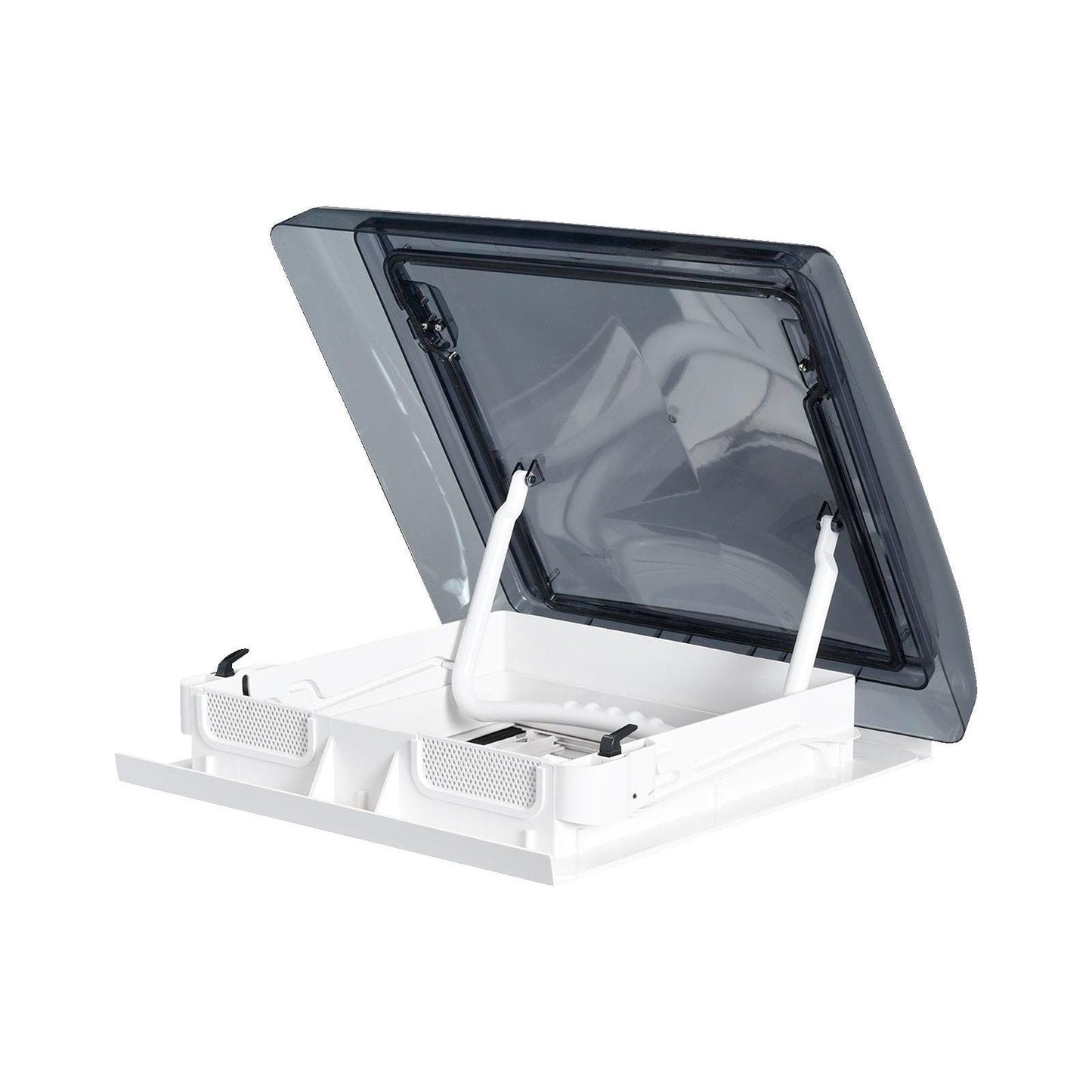 Airxcel Skymaxx -kattoluukku 40x40 cm LED-valaistuksella 12V