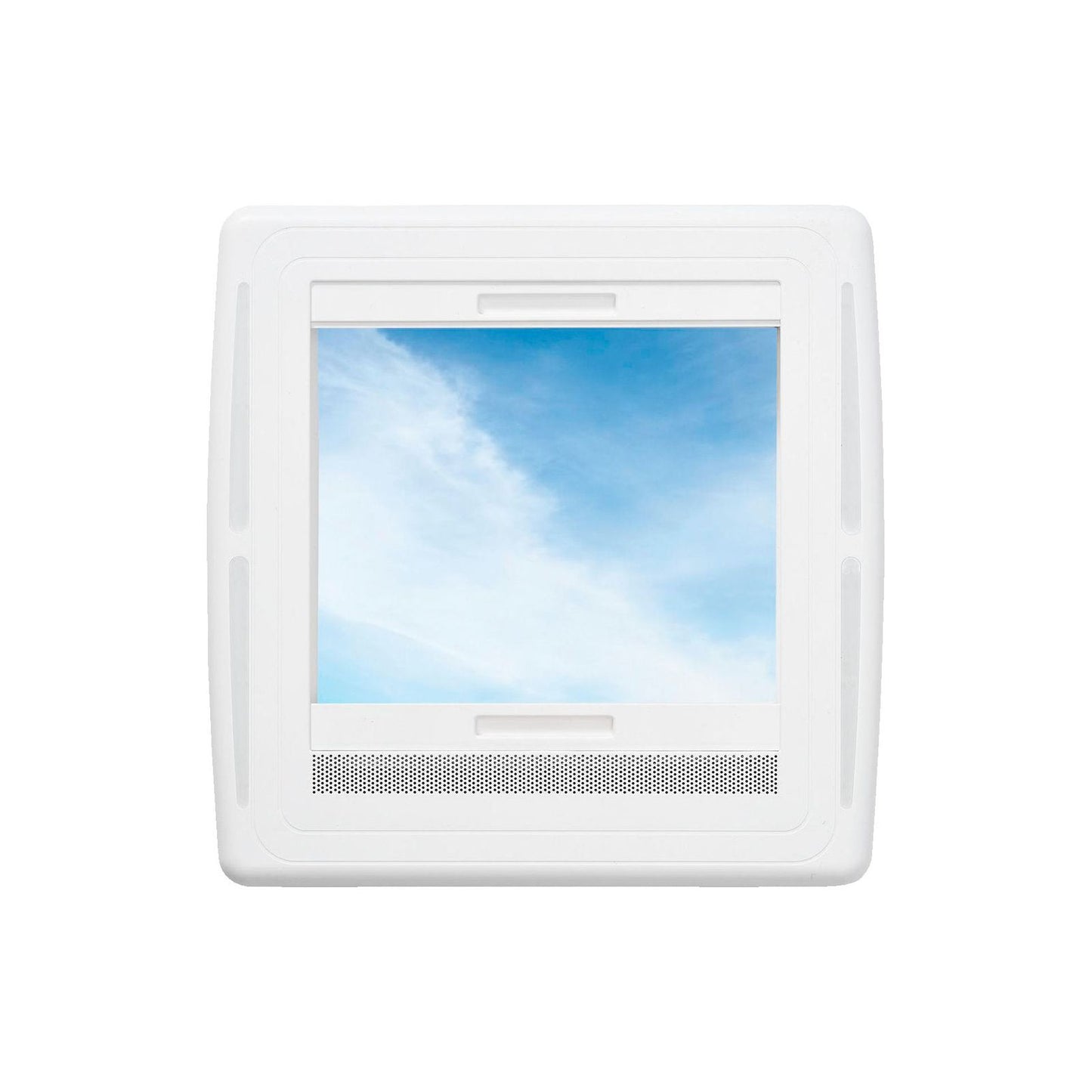 Airxcel Skymaxx -kattoluukku 40x40 cm LED-valaistuksella 12V