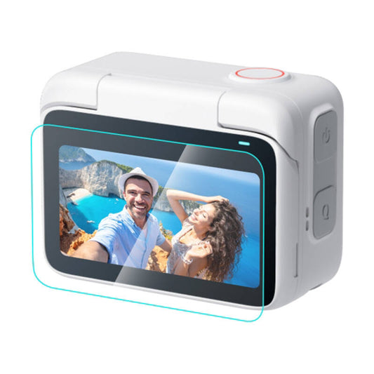 2 in 1 Screen and Lens Tempered Glass Film PULUZ  For Insta360 GO 3 (Transparent) - Kotikauppa