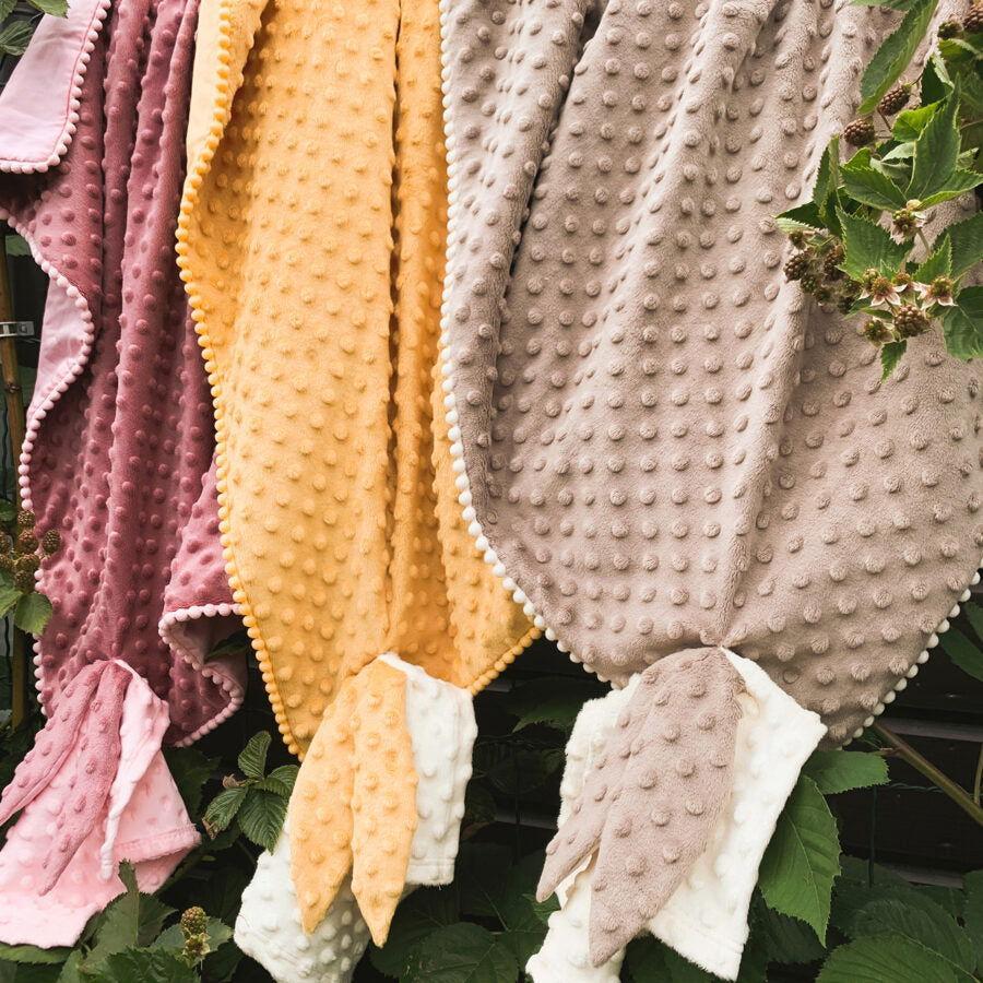 2in1 Blanket with Baby Comforter - Mustard - Kotikauppa