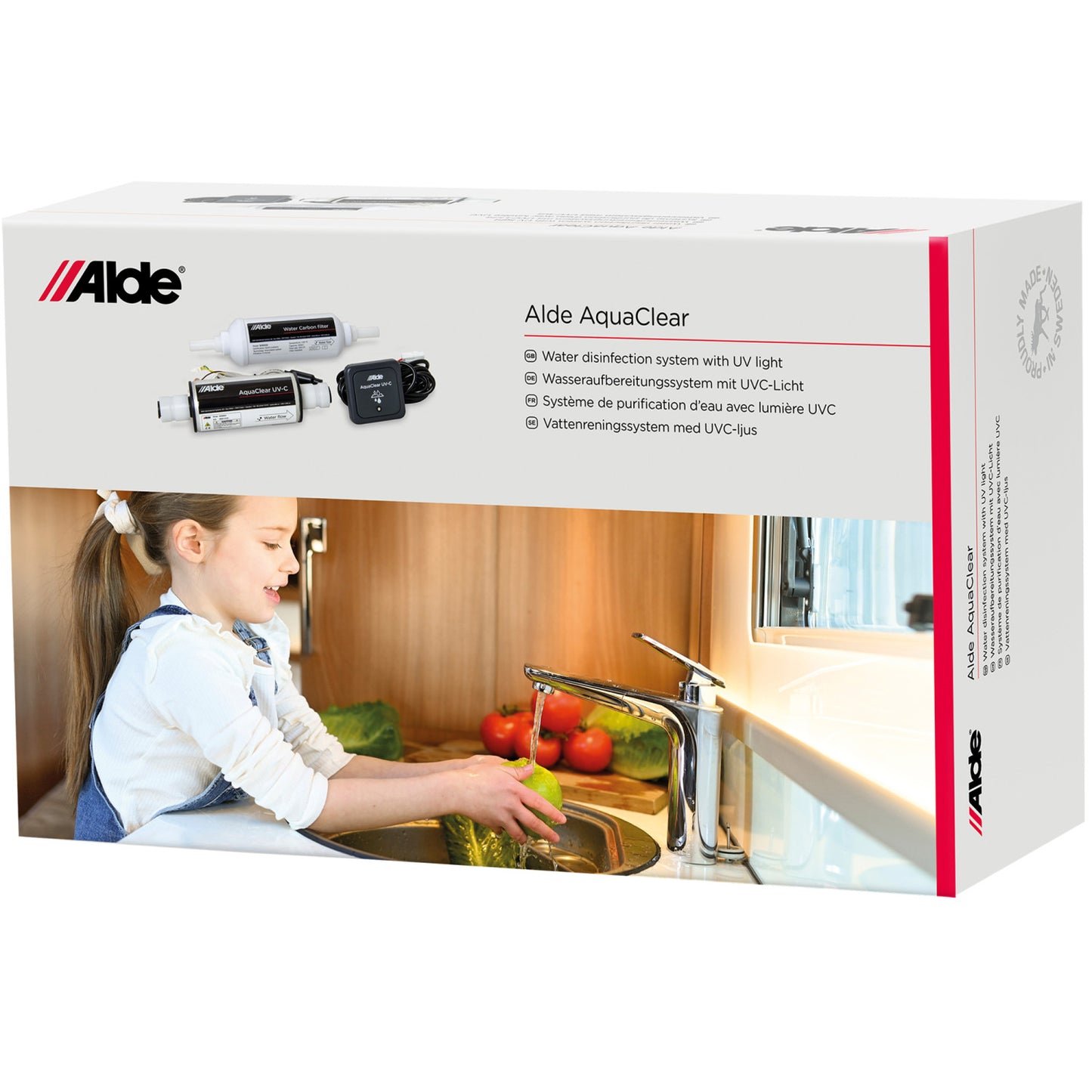Alde Aquaclear universal UV-C vedenpuhdistusjärjestelmä LED, ultraviolettivalo