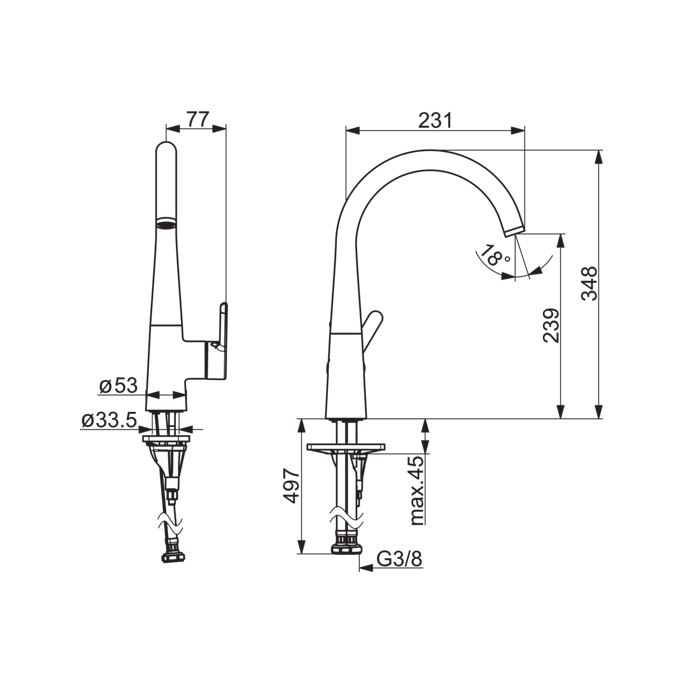 KEITTIÖHANA ORAS 3030F INSPERA
