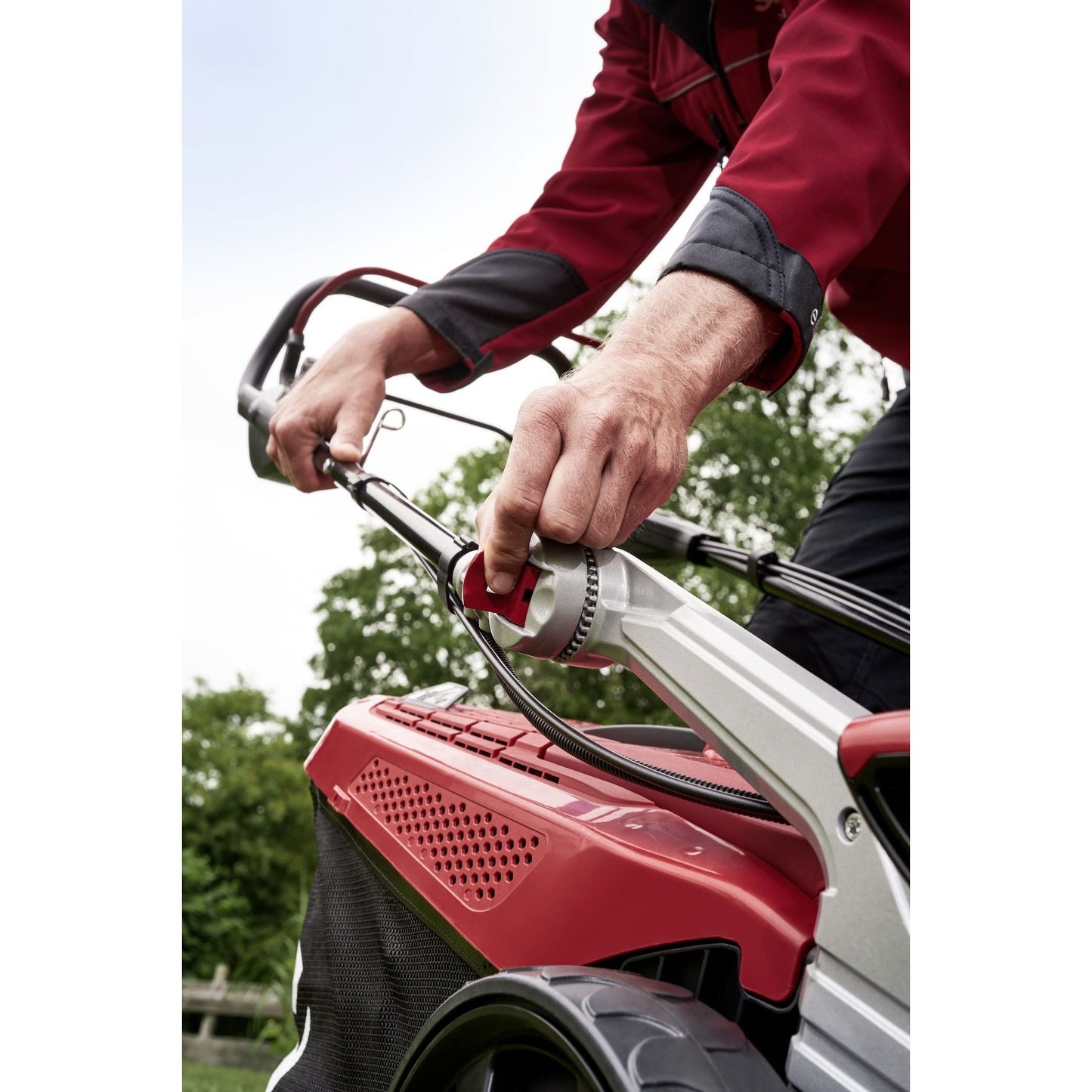 Solo PREMIUM pro ruohonleikkuri 5254 VSED-A 170 QSS Dualstart vetävä, keräävä, bioleikkaava ja siv.heittävä