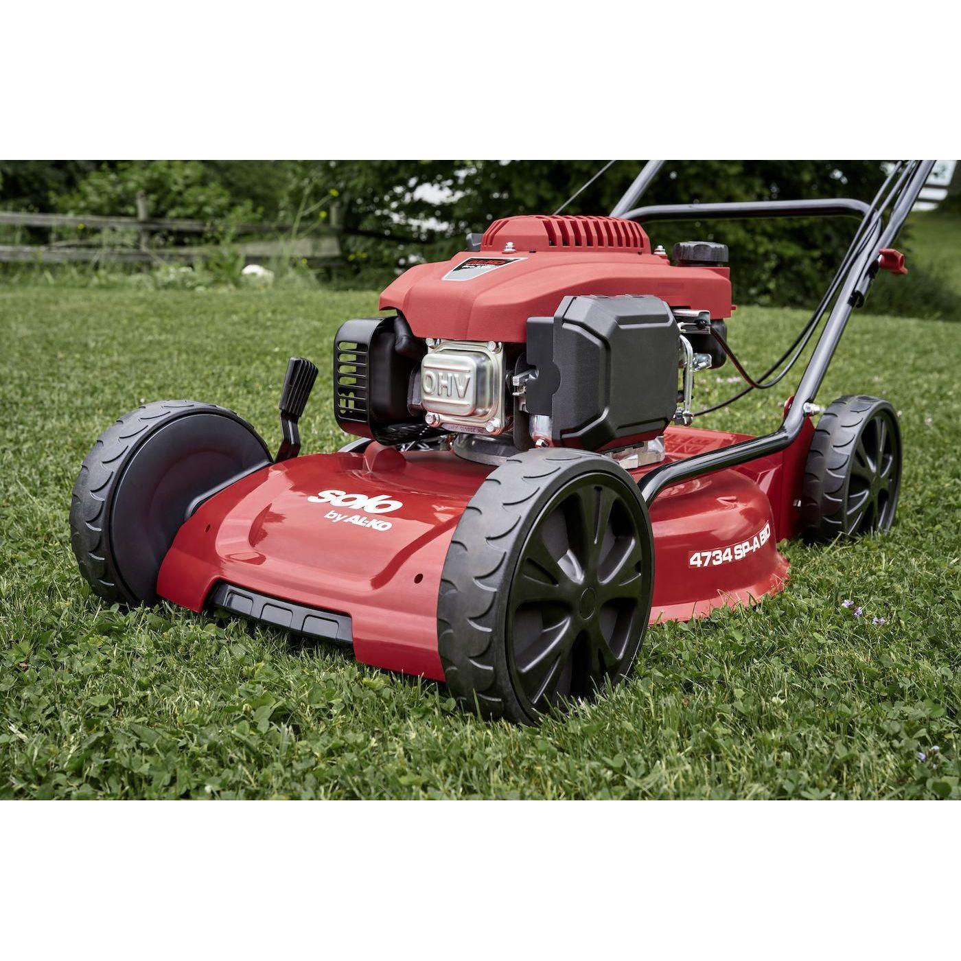 Solo ruohonleikkuri 4734 SP-A Bio Pro 170 QSS vetävä bioleikkaava/siv.heittävä 2,6kW/3,5hv