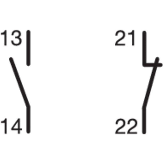 APUKOSKETIN HAGER MZ201 2VK 5A 230V AC