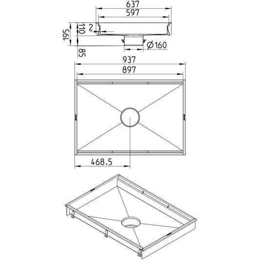 LATTIA-ALLAS RST BLÜCHER 160 600x900 ILMAN VESIERIST.