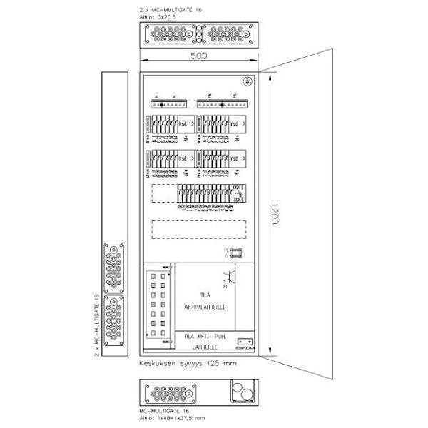 RYHMÄKESKUS-DA UP/PI FEBULLDOG IT-BULLDOG 3836J V 50A IP30