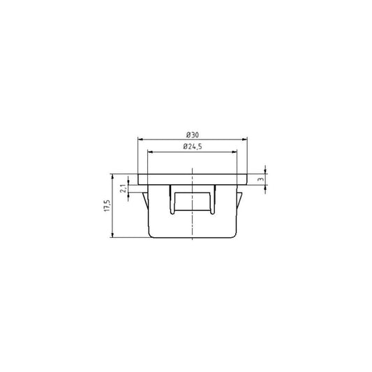 LÄPIVIENTITARVIKE OUNEVA D8 - 15 mm KAAPELILLE
