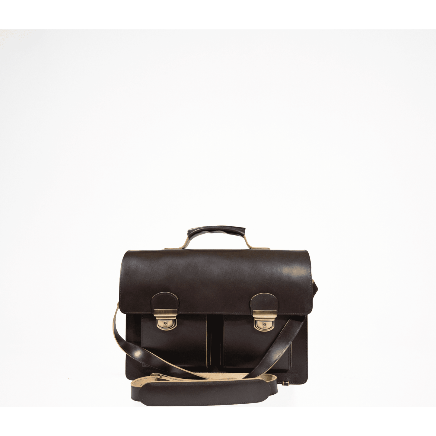 Briefcase No. 35 - Dark Brown