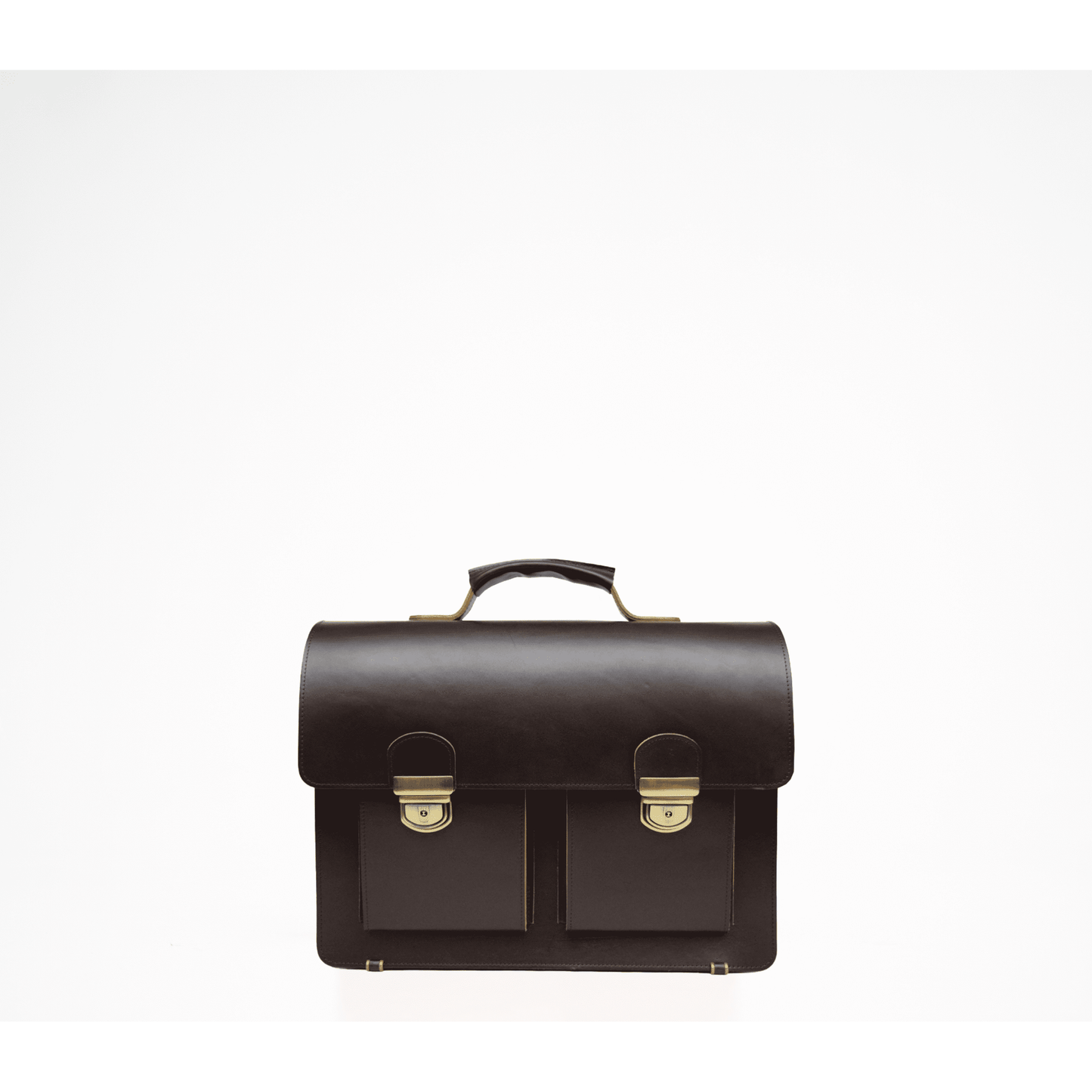 Briefcase No. 35 - Dark Brown