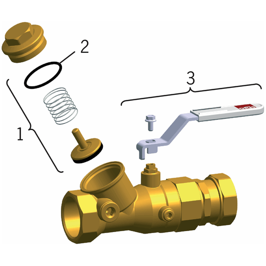 PUMPPUVENTTIILI ORAS 413015 1/2x15mm