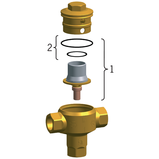 SEKOITUSVENTTIILI ORAS 421025 1 +57C