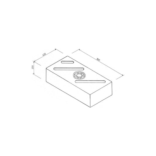 Vesisäiliö 59 litraa