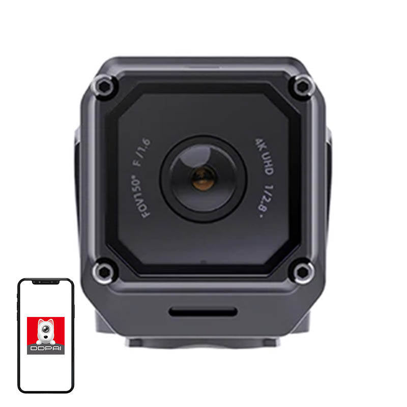 Kojelautakamera DDPAI Ranger GPS WiFi 4K moottoripyörille | IN38110 | 6934915203697 | Kotikauppa | DDPAI