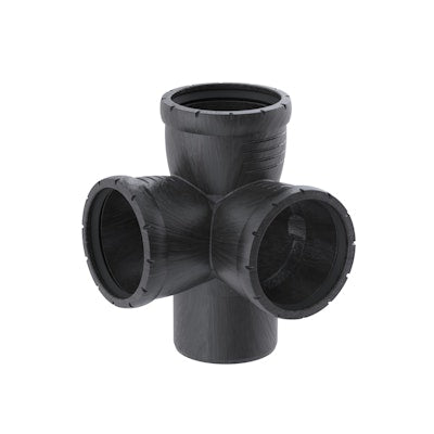 DB NURKKAHAARAYHDE SILENT-PRO 110X110X110X87,5 PP-MX 2409900 | 2409900 | 4025416454397 | Geberit | Kotikauppa