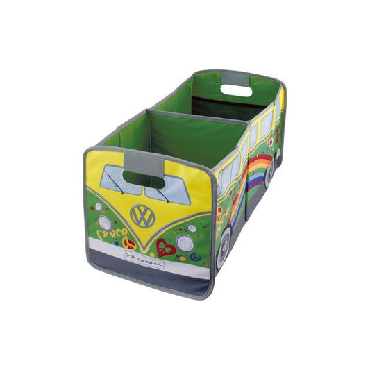 VW Collection T1 Bulli taittolaatikko - Vihreä/Kukallinen