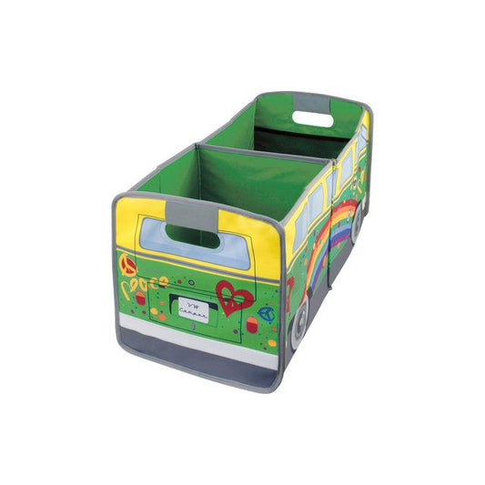 VW Collection T1 Bulli taittolaatikko - Vihreä/Kukallinen