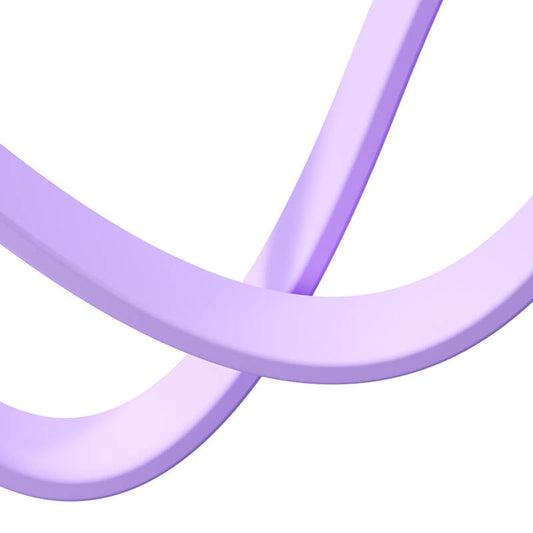 3in1 Joyroom Colorful USB to USB-C/Lightning/Micro USB Kaapeli 3.5A, 1m (purple) - Kotikauppa