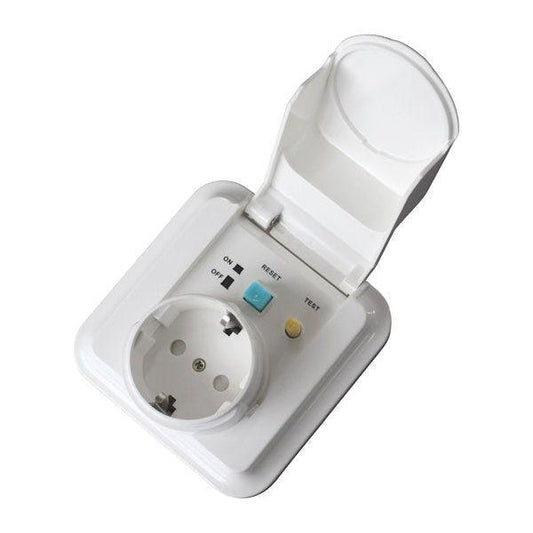 VIKAVIRTAPISTORASIA OPAL 1S/16A/30MA/230V/IP44 UPPO VALKOINEN