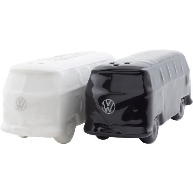 VW Collection T1 Bus Suola- ja Pippurisirottimet - Musta ja Valkoinen