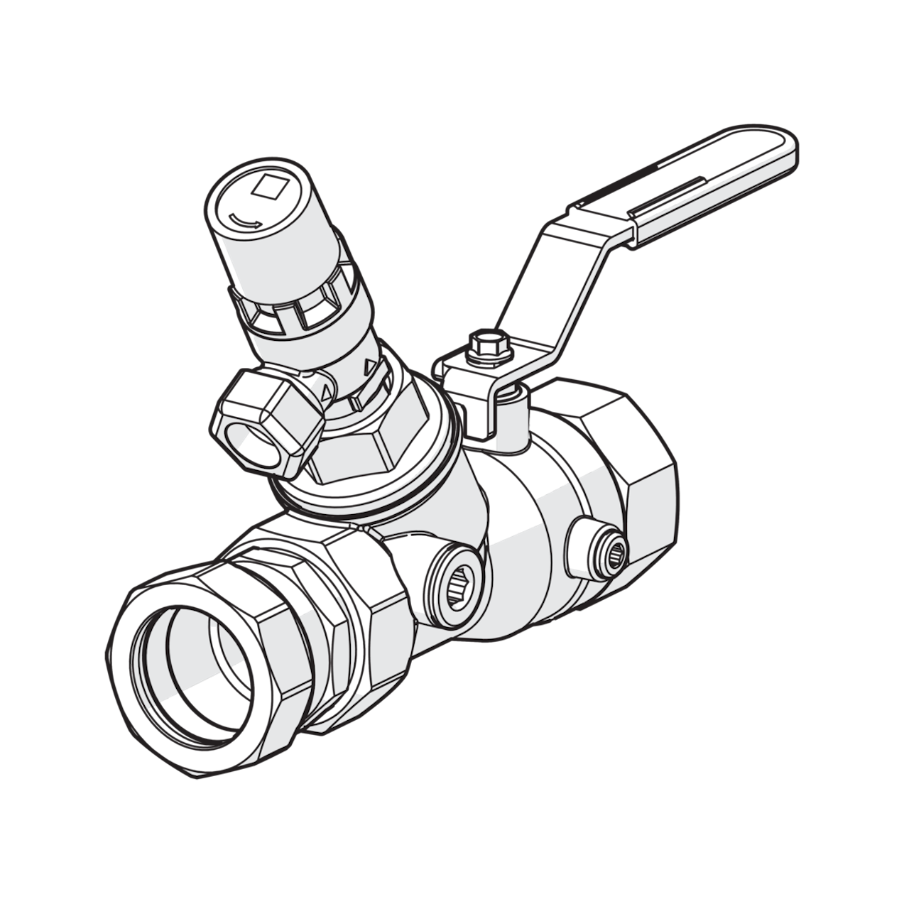 SYÖTTÖVENTTIILI ORAS 414035 1 1/4x35mm