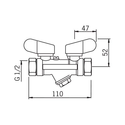 TÄYTTÖVENTTIILI ORAS 416015 1/2