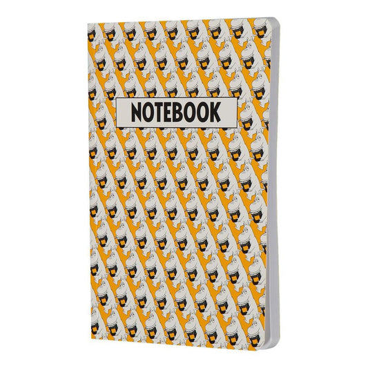 Moomin Pop Art muistikirja A5 keltainen