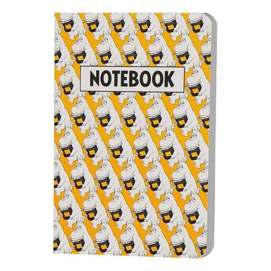 Moomin Pop Art muistikirja A6 keltainen