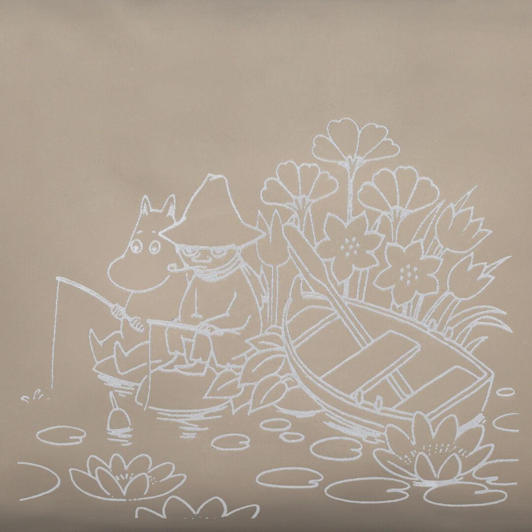 Pussukka Luminary-Moomin keinonahka heijastava